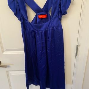 Beautiful silk Baby doll mini dress